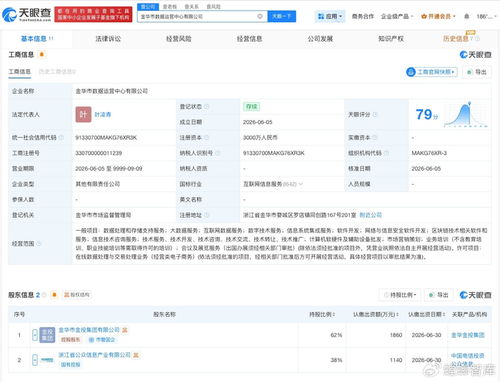 中國電信等聯合成立金華市數據運營中心，助力數據處理與存儲新飛躍